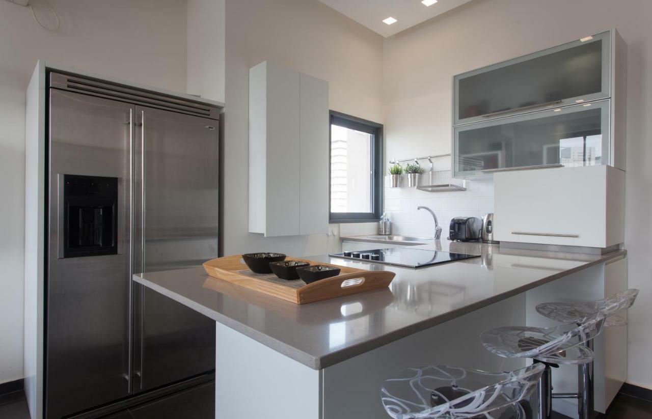 Luxury Penthouse 2 Bed Near Rothchild Leilighet Tel Aviv Eksteriør bilde